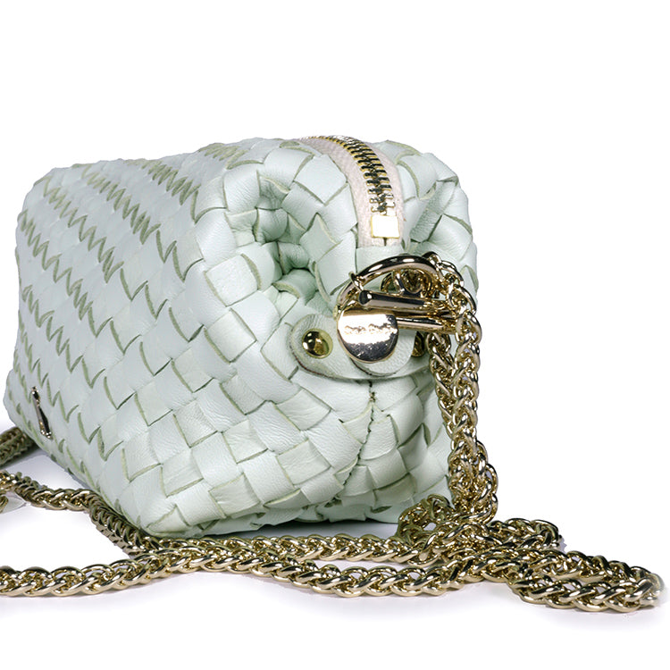 Sac Nuage Tressé Mint