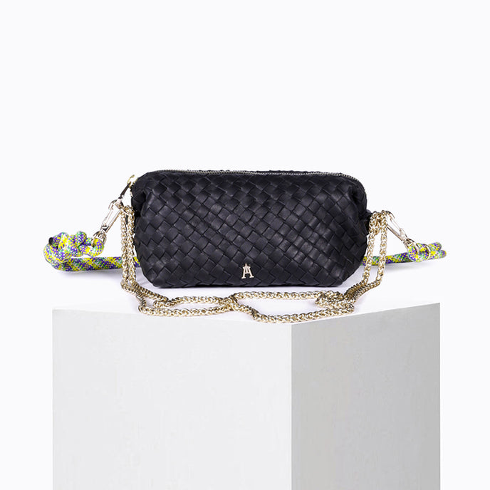craie Sac Nuage Tressé Noir SS25