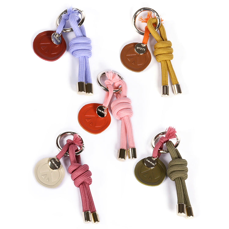 Porte-Clefs corde Vieux Rose