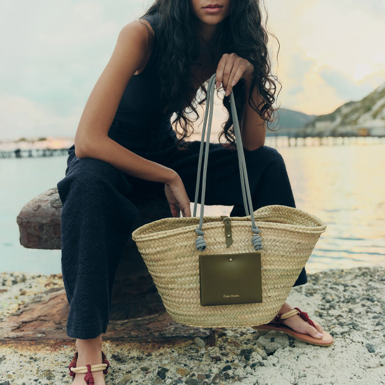 Panier Calanques Or Lin