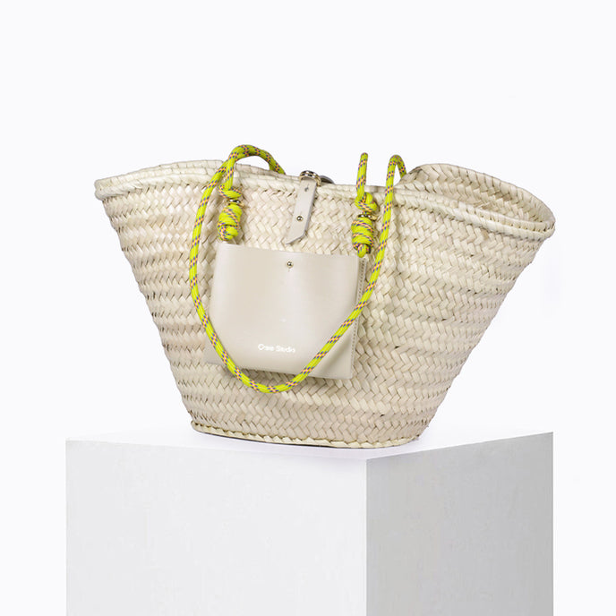 craie Panier Calanques Crème Citron