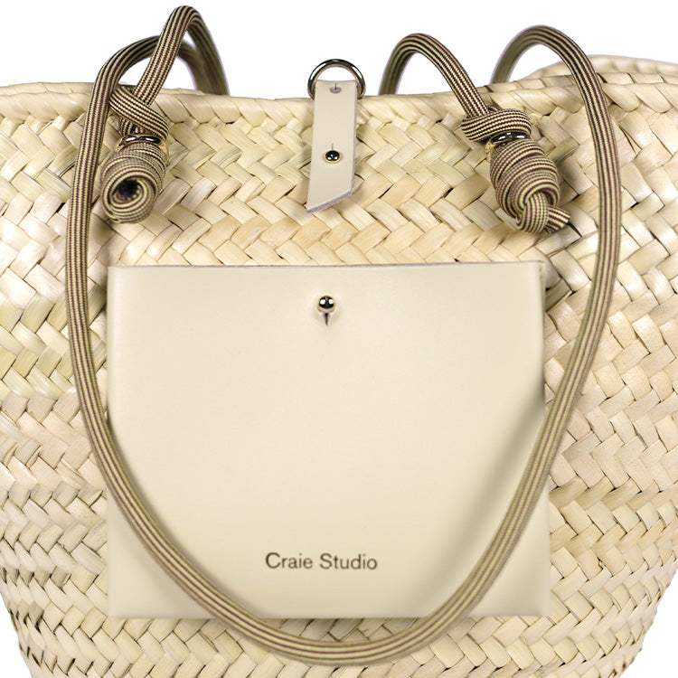 Panier Calanques Creme Rayon