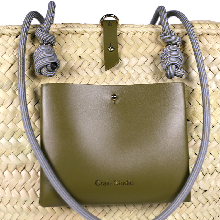 Panier Calanques Kaki Onde