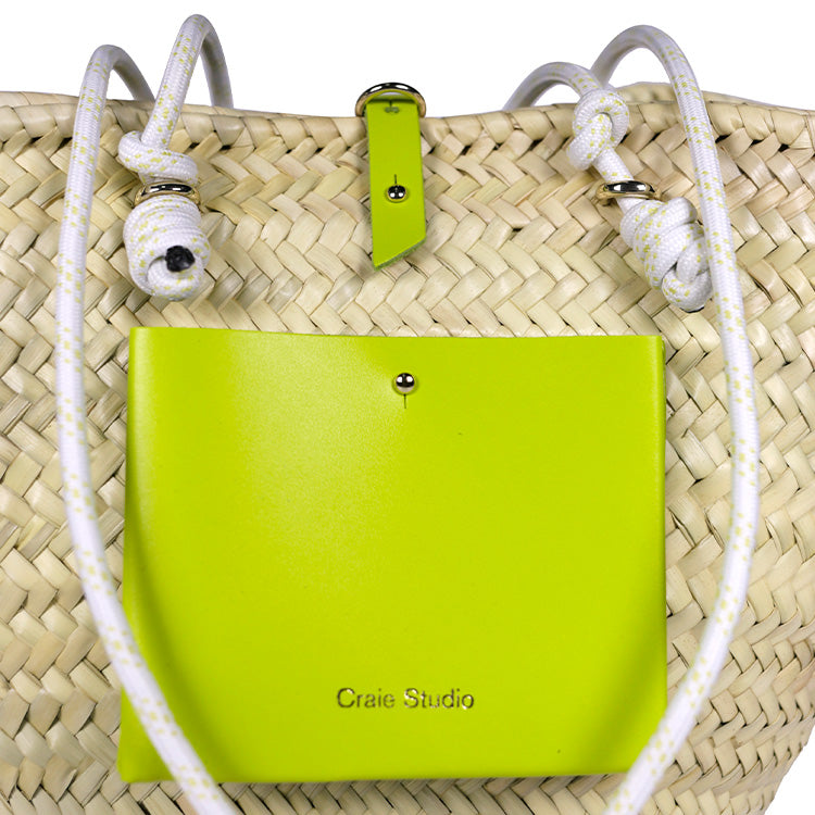 Panier Calanques Lime Poussin