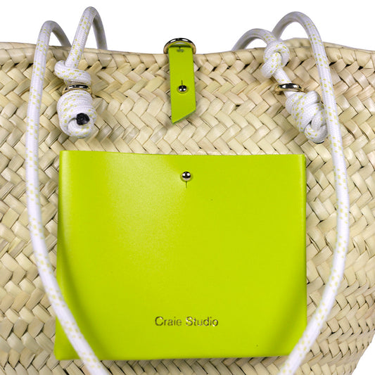 Panier Calanques Lime Poussin