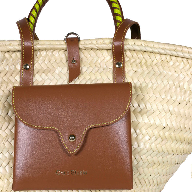 Panier Monday Tan Lime