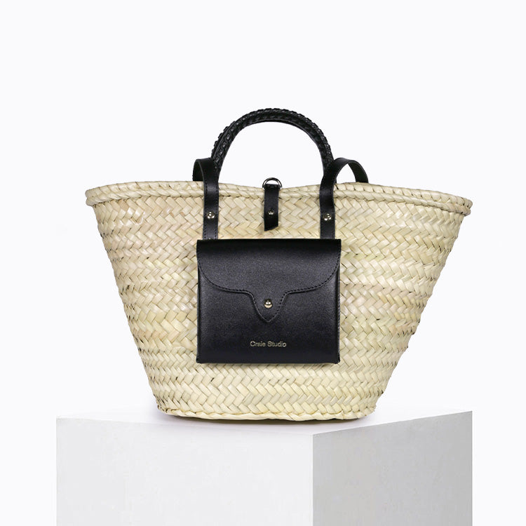Cesta del lunes Negro Crema