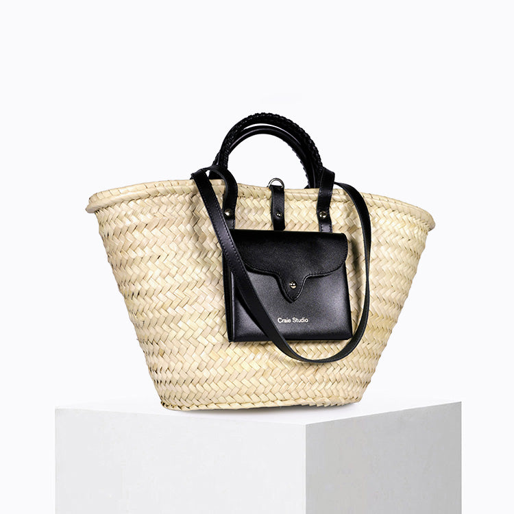 Cesta del lunes Negro Crema