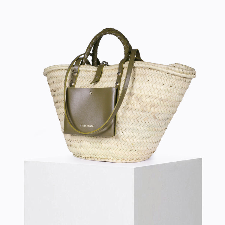 Panier Praia Khaki