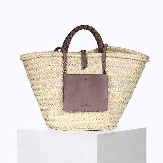 Panier Praia Taupe