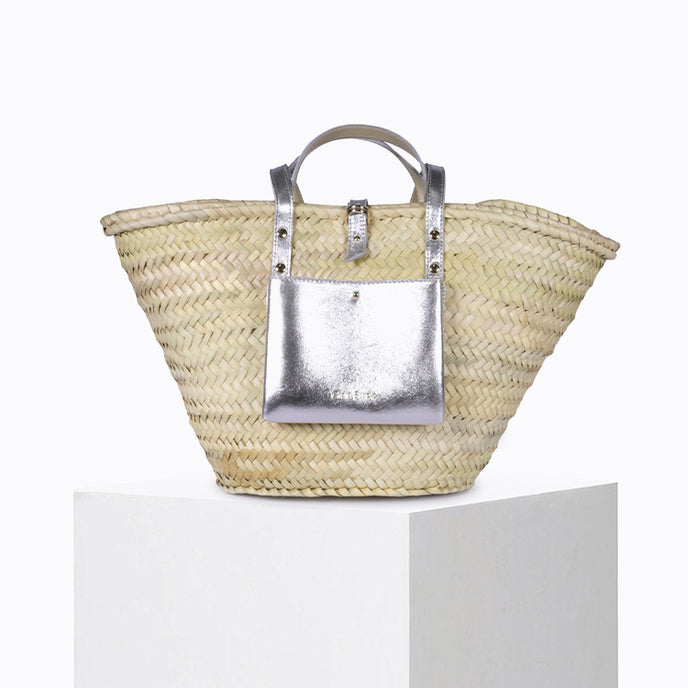 ﻿craie Panier Argenté