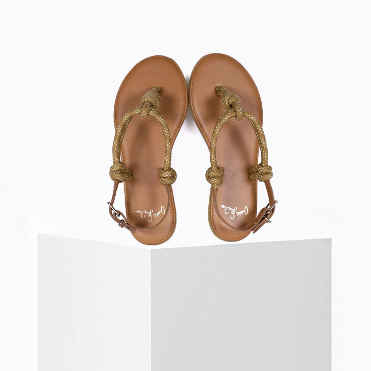 Sandales Pépite High Cannelle