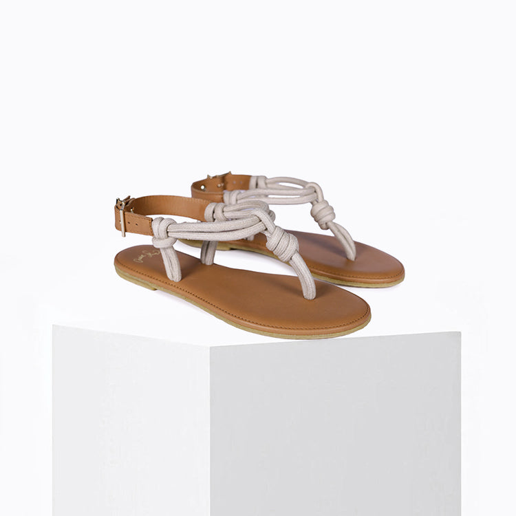 Sandales Pépite Lin
