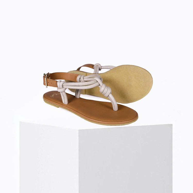 Sandales Pépite Lin