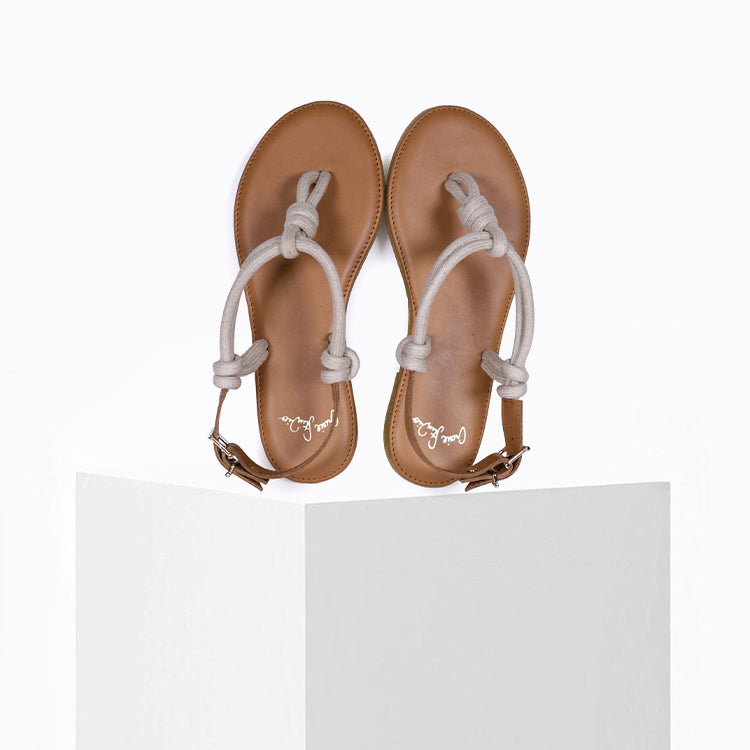 Sandales Pépite Lin