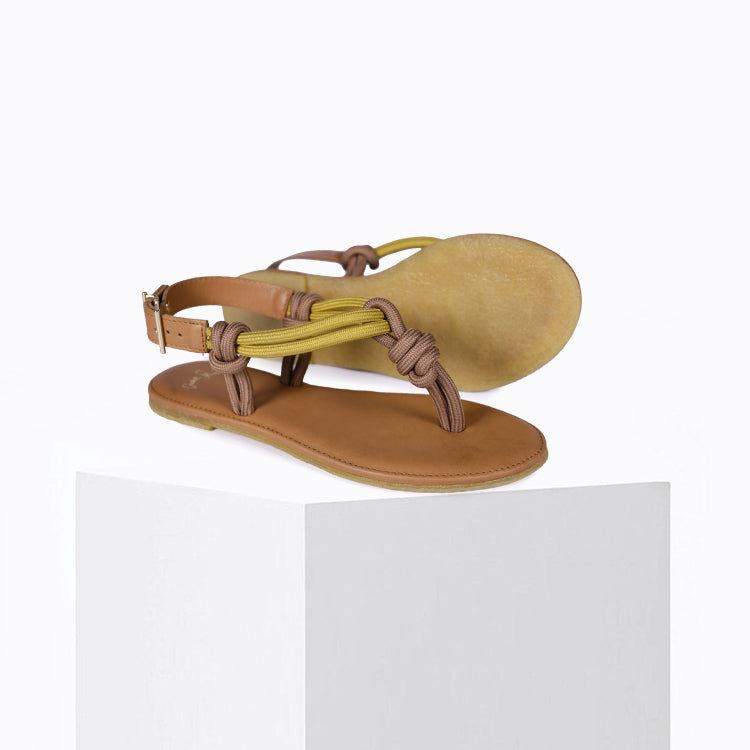 Honey Mocha Nugget Sandals