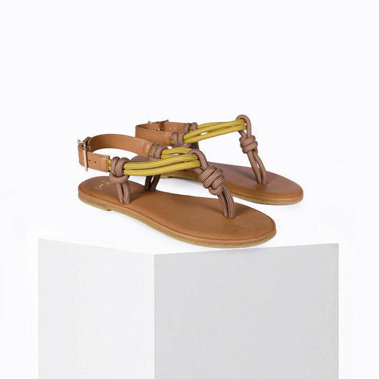Honey Mocha Nugget Sandals