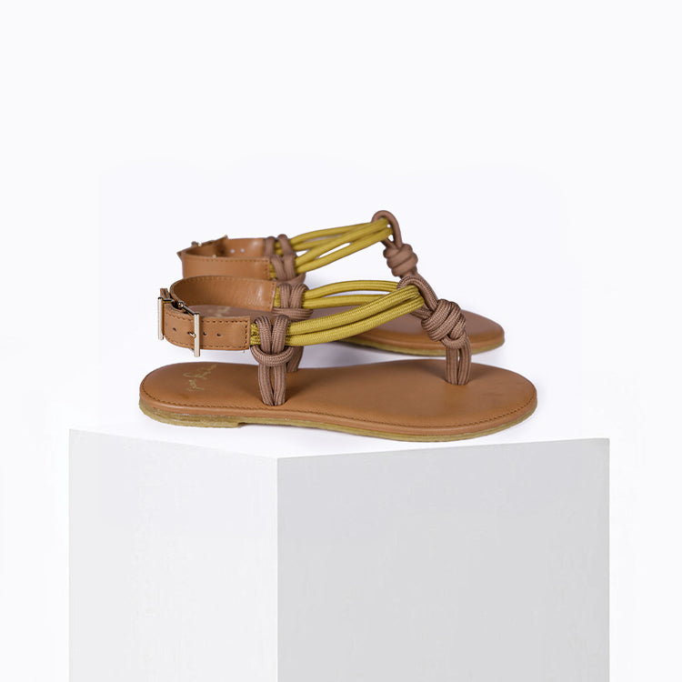Honey Mocha Nugget Sandals