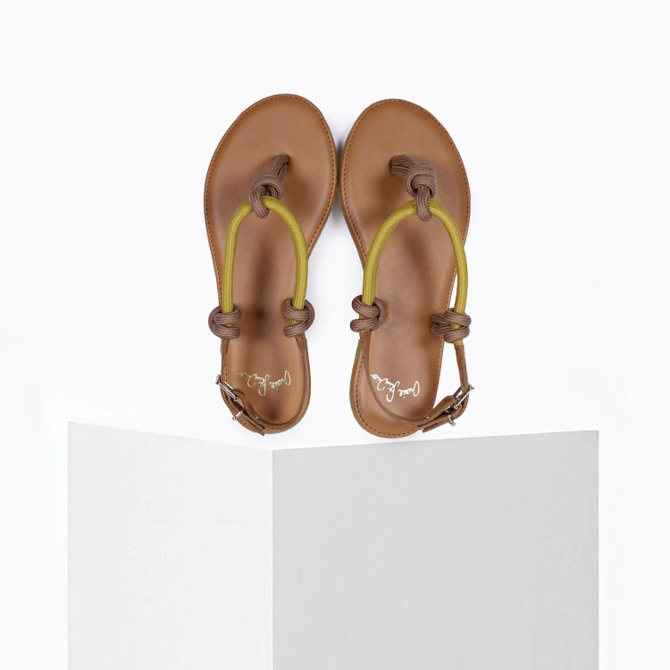 Honey Mocha Nugget Sandals