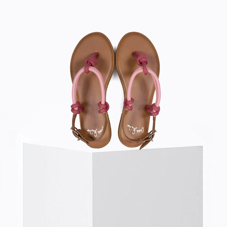 Sandales Pépite Rose Pêche