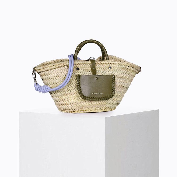 Petit Panier Grip Kaki