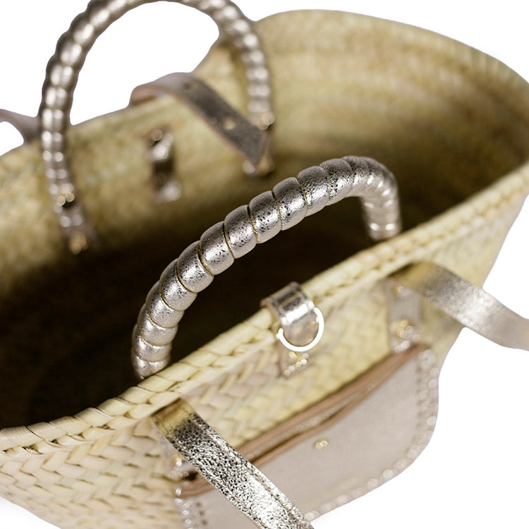 Small Gold Grip Basket