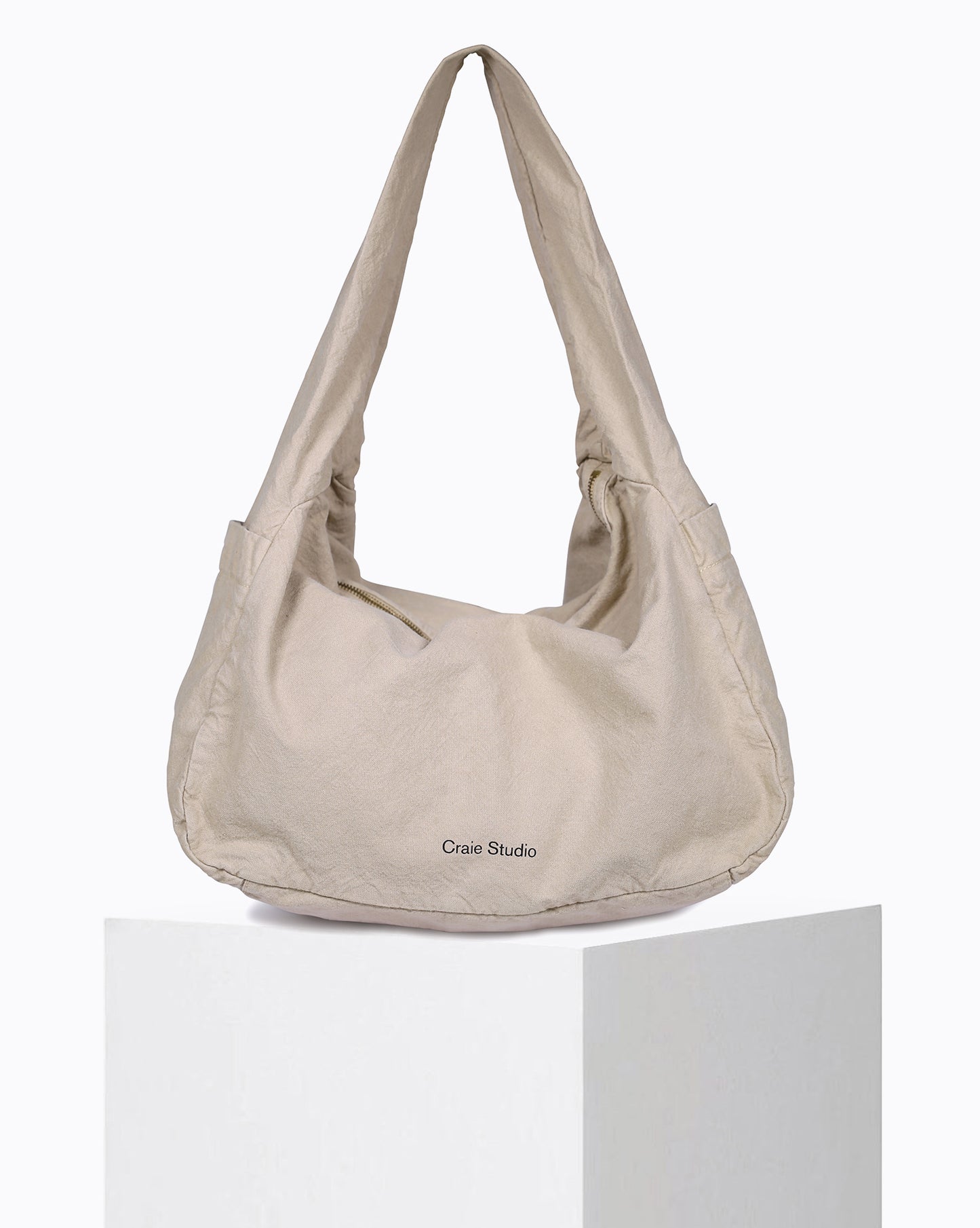 Petit sac Hobo coton Ficelle