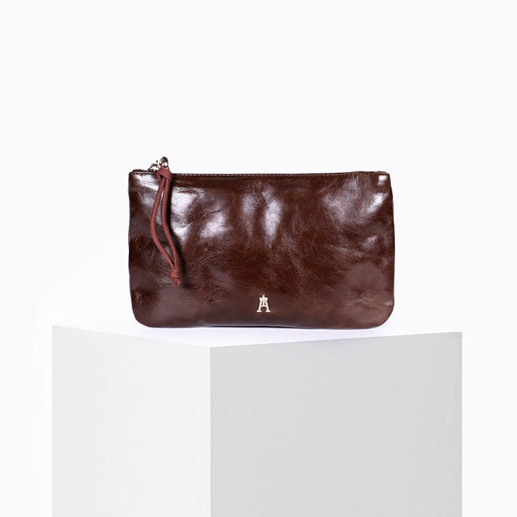 Petite Pochette Sugar Acajou