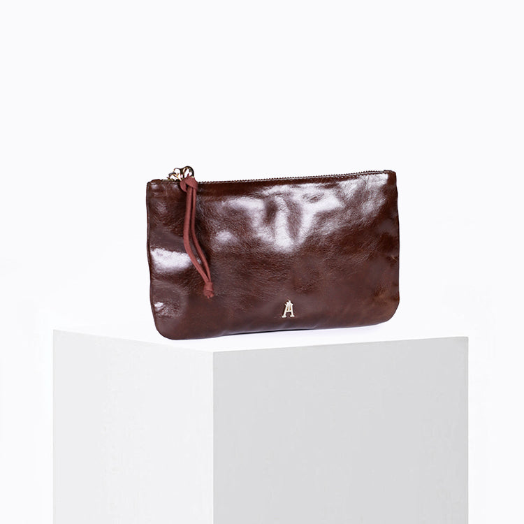 Petite Pochette Sugar Acajou