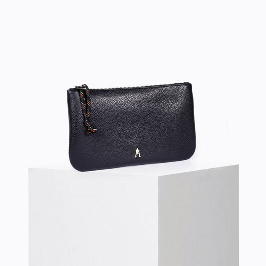 Petite Pochette Grainé Noir