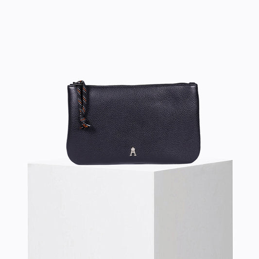 Petite Pochette Grainé Noir
