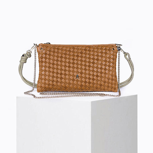 Pillow Tresse Bi Cognac