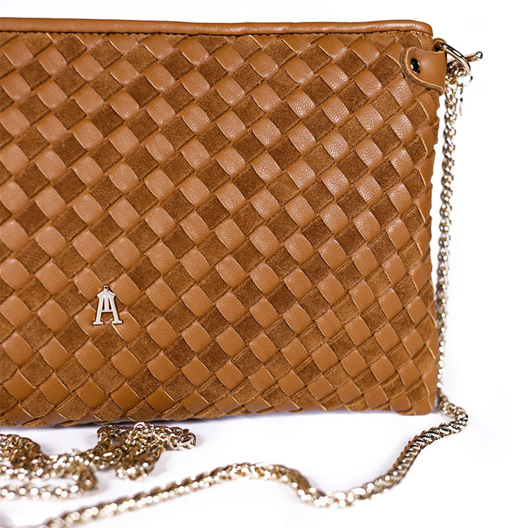 Pillow Tresse Bi Cognac