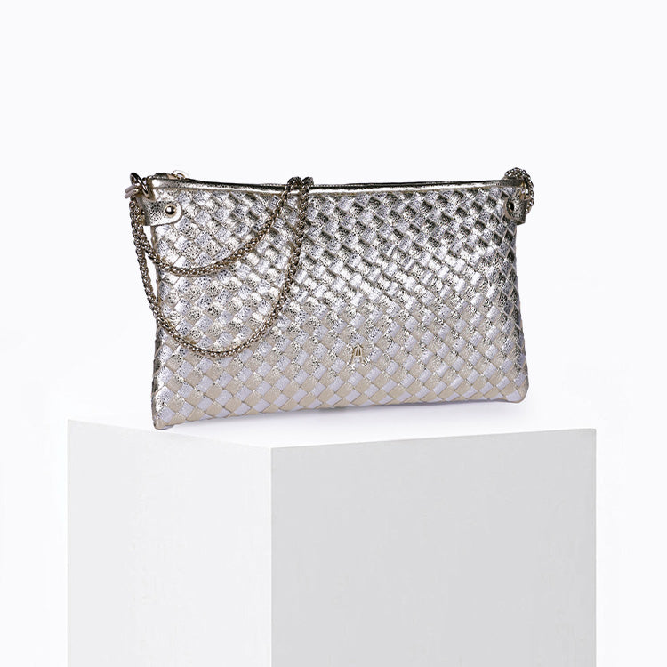 Pillow Tresse Argent Or