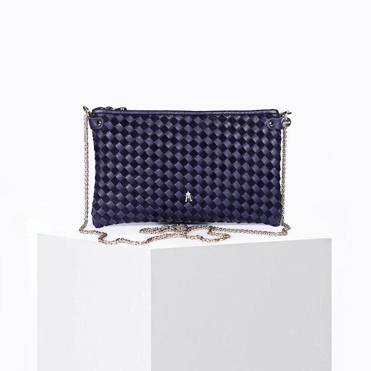 Pillow Tressé Bi Marine
