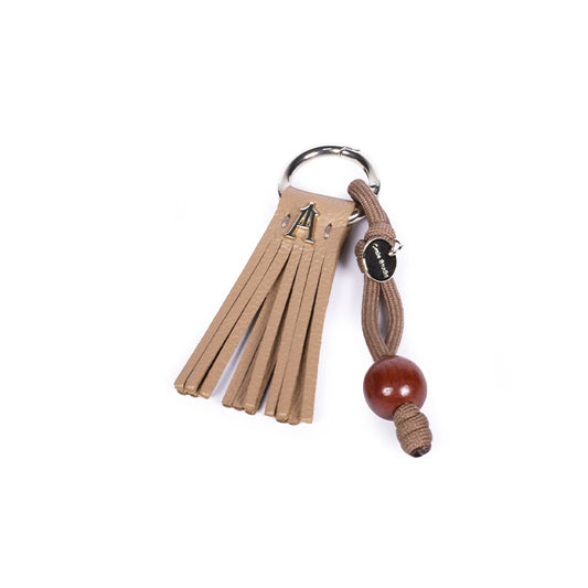 Porte-clefs Pompon Mousse