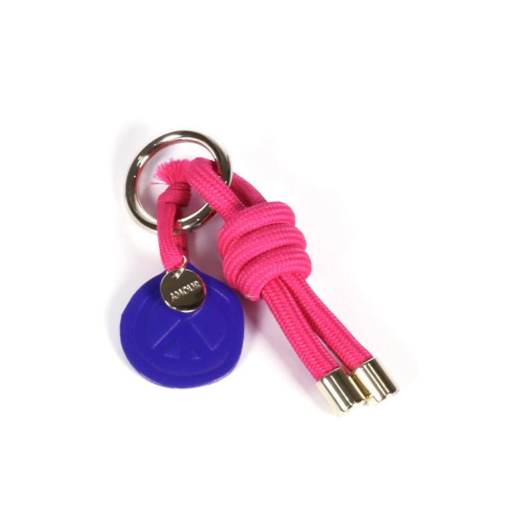 Porte-Clefs corde Fushia