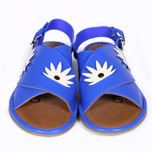 Soul Leaf Sandals Blue Digital