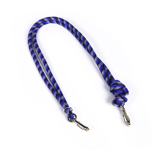 Navy Twisted Rope Shoulder Strap
