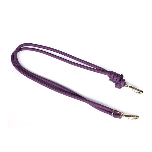 Bandoulière corde uni Purple