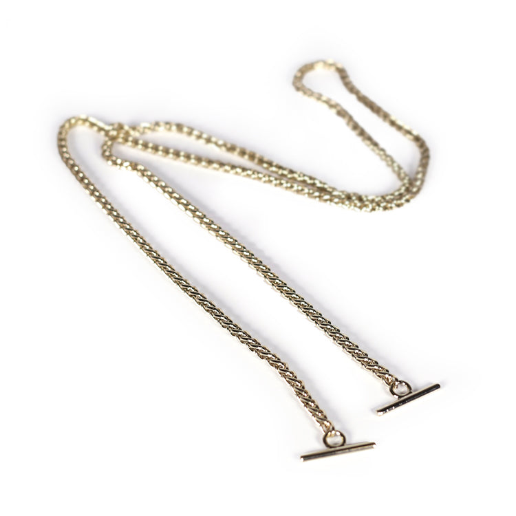 Bandoulière chaine dorée clair