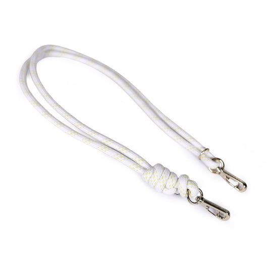 Bandoulière corde High Poussin