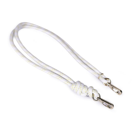 Bandoulière corde High Poussin