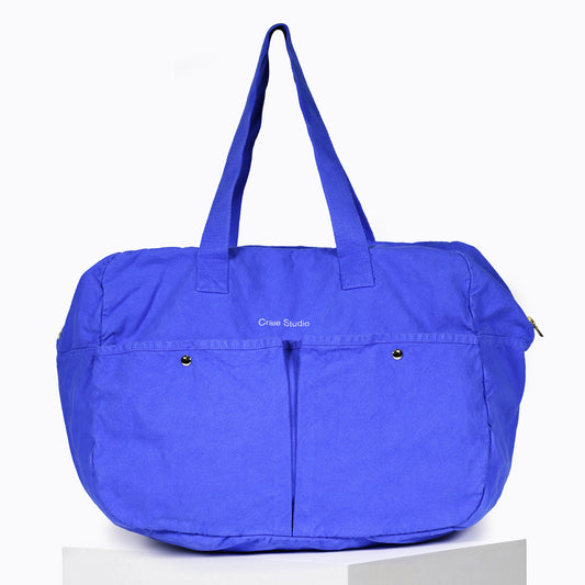 Electric cotton weekend bag