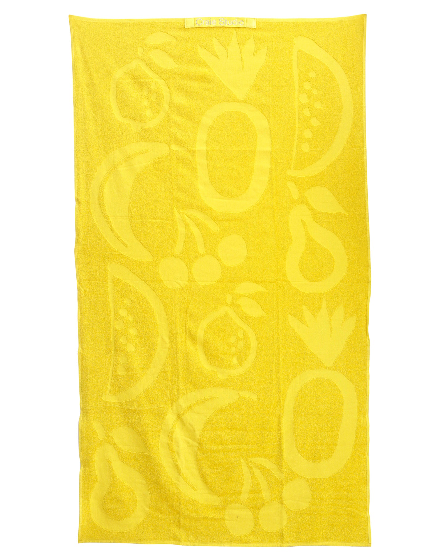 Beach Towel in Fruit Lemon
