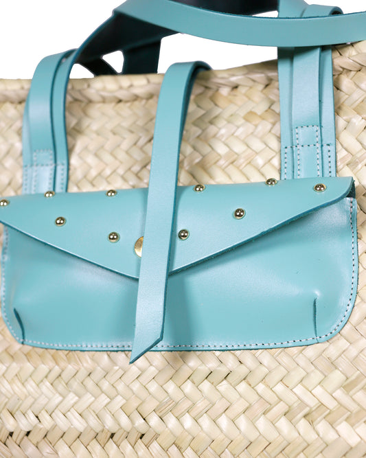 Grand Panier Stud Turquoise